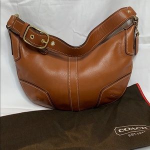Coach Leather Hobo Bag